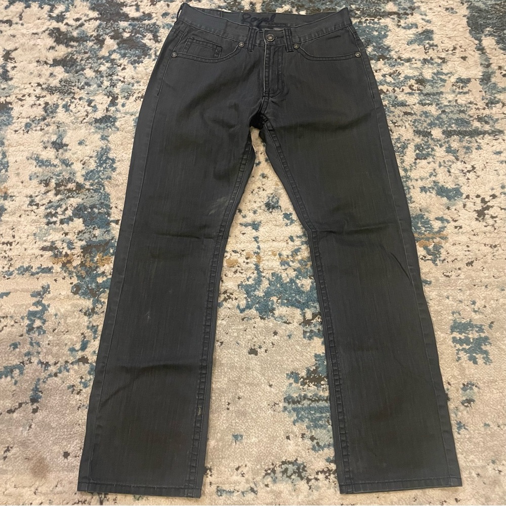 Classic Black Straight Men's Jeans